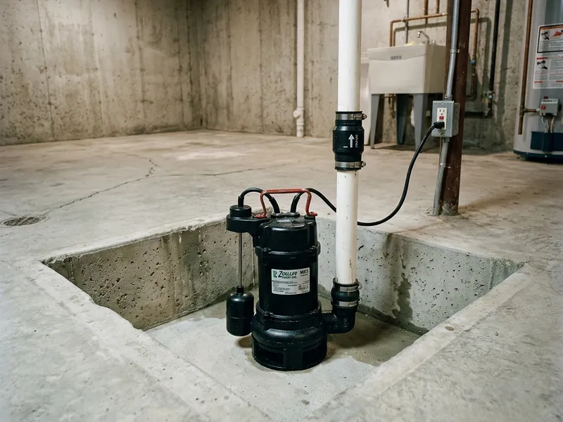 Sump Pump Installation Plumber in Cool, TX